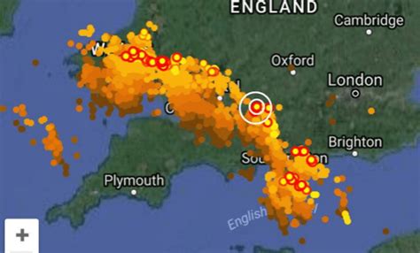 real time lightning map lightningmaps.org